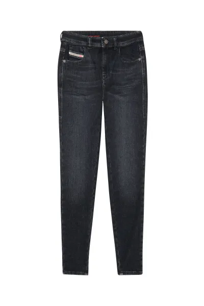 Džínsy Diesel 1984 Slandy-High Trousers Black