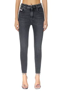 Džínsy Diesel 1984 Slandy-High Trousers Black