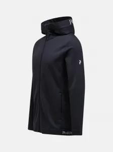 Mikina Peak Performance M Rider Tech Zip Hood Black