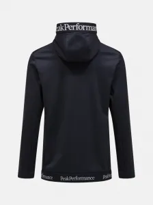 Mikina Peak Performance M Rider Tech Zip Hood Black
