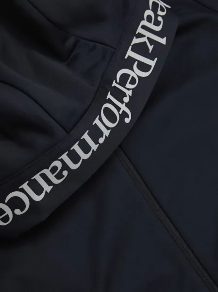 Mikina Peak Performance M Rider Tech Zip Hood Black