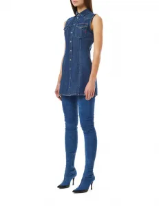 Šaty Diesel De-Glo-F Dress Blue