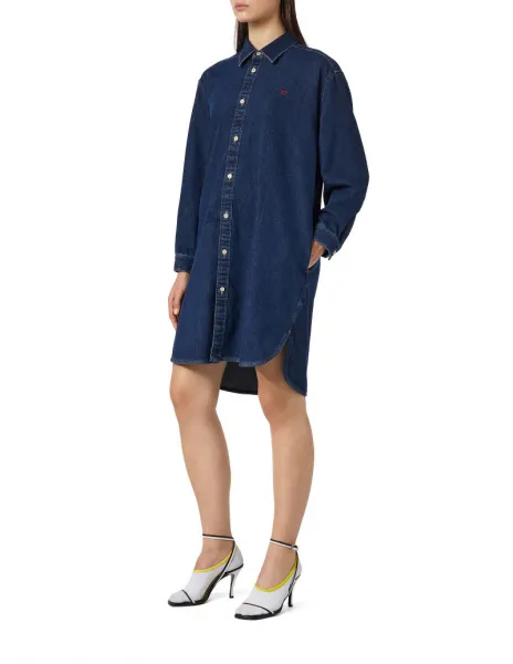 Šaty Diesel De-Blex Dress Blue