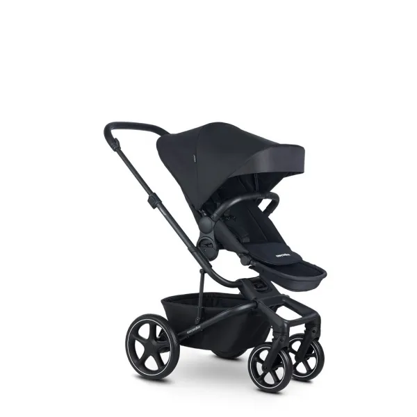 EASYWALKER Kočík kombinovaný Harvey⁵ 2v1 Midnight Black LITE RWS
