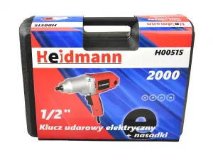 Elektrický rázový uťahovák 2000W 1/2" 320Nm, Geko H00515