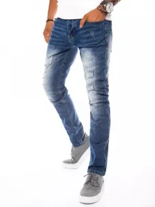 Trendy jeansové nohavice modré