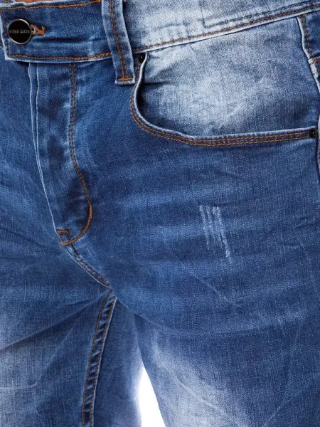 Trendy jeansové nohavice modré