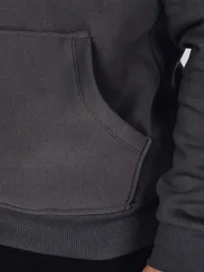 Základná mikina s kapucňou pre pánov- grafitová