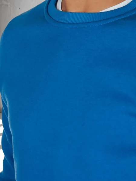 Základná mikina pre pánov modrá