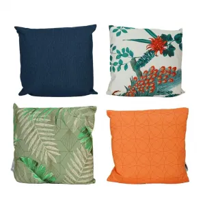 Vonkajší vankúš PEACSY 38x38 cm - viac variantov Farba: Modrá