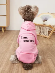 Ružová mikina pre psa