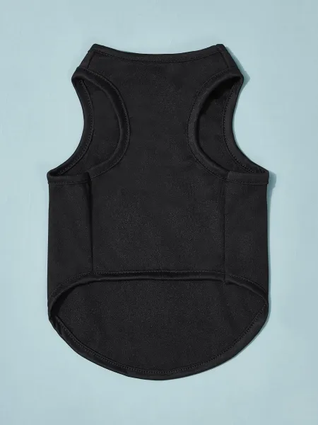 Čierny top pre psa