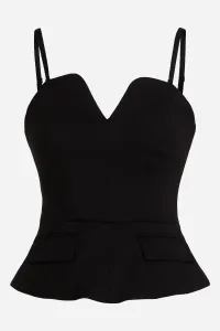 Blúzka Karl Lagerfeld Evening Top Black