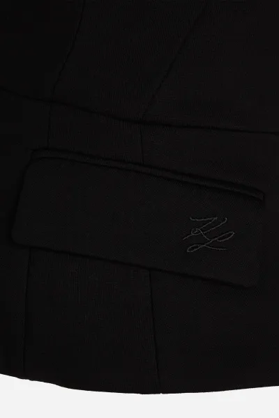 Blúzka Karl Lagerfeld Evening Top Black