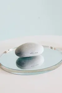 Sklenený Podnos Pre Vonný Kameň Elemense 17,5Cm Multicolour