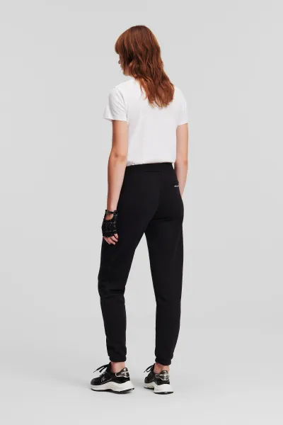 Tepláky Karl Lagerfeld Ikonik 2.0 Glitter Sweatpants Black