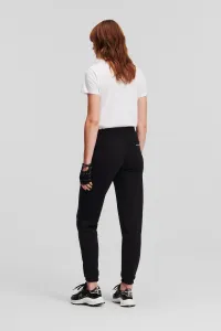 Tepláky Karl Lagerfeld Ikonik 2.0 Glitter Sweatpants Black