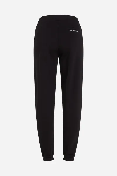 Tepláky Karl Lagerfeld Ikonik 2.0 Glitter Sweatpants Black