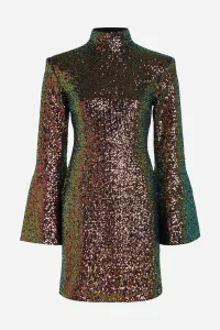 Šaty Karl Lagerfeld Sequin Mini Dress Multi Sequin