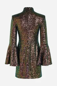 Šaty Karl Lagerfeld Sequin Mini Dress Multi Sequin