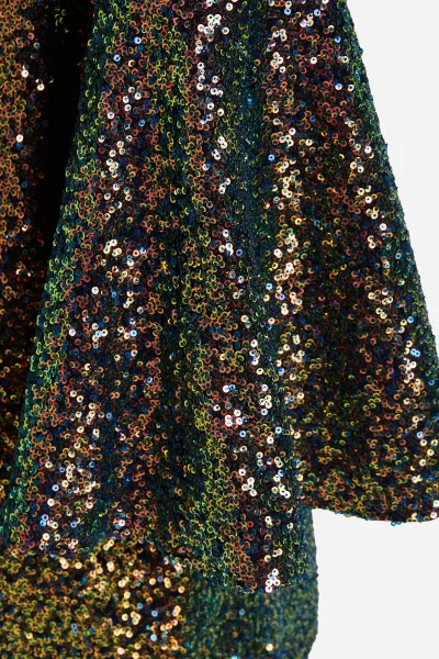 Šaty Karl Lagerfeld Sequin Mini Dress Multi Sequin