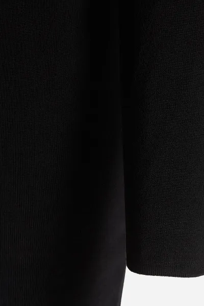 Šaty Karl Lagerfeld Cut Out Dress Black