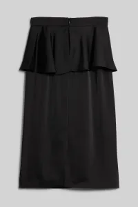 Sukňa Karl Lagerfeld Hun'S Pick Ruffle Skirt Black