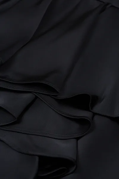 Sukňa Karl Lagerfeld Hun'S Pick Ruffle Skirt Black