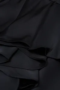 Sukňa Karl Lagerfeld Hun'S Pick Ruffle Skirt Black