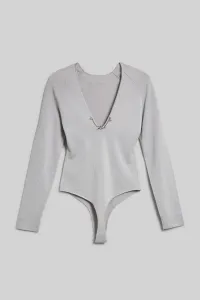 Sveter Karl Lagerfeld Evening Knit Body Silver Lurex
