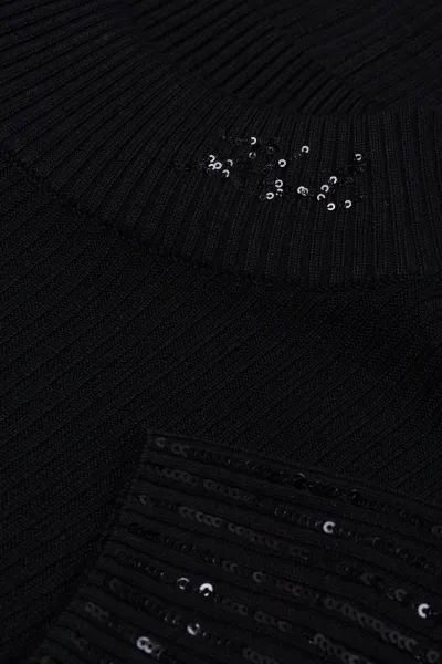 Rolák Karl Lagerfeld Lslv Mockneck Knit Black