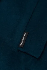 Kabát Karl Lagerfeld Wool Blend Double Face Coat Everglade