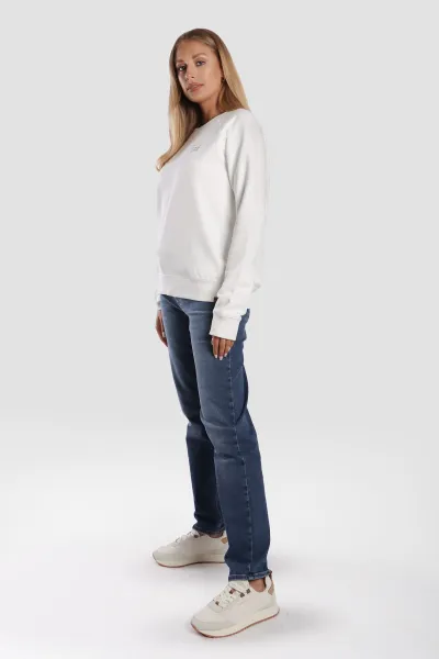 Mikina Camel Active Sweat Milk White