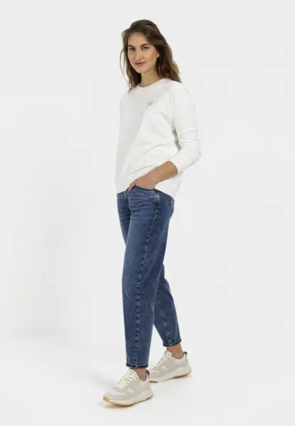 Mikina Camel Active Sweat Milk White