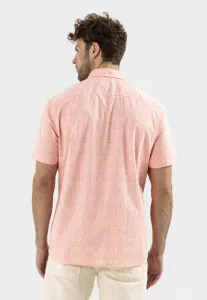 Košeľa Camel Active Shortsleeve Shirt Coral Red