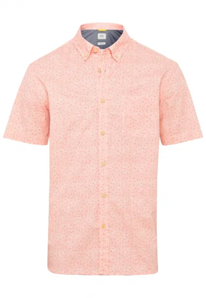 Košeľa Camel Active Shortsleeve Shirt Coral Red