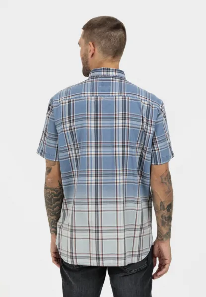 Košeľa Camel Active Shortsleeve Shirt Indigo