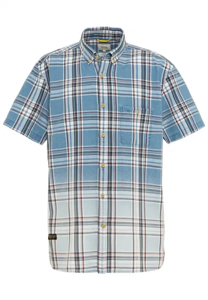 Košeľa Camel Active Shortsleeve Shirt Indigo