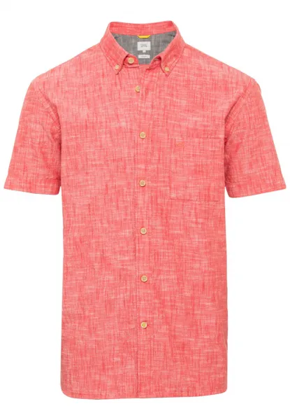 Košeľa Camel Active Shortsleeve Shirt Berry Red