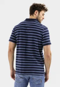 Polokošeľa Camel Active Polo Stripe Indigo
