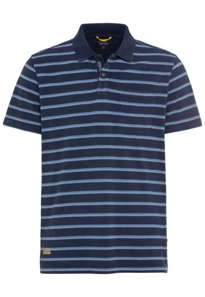 Polokošeľa Camel Active Polo Stripe Indigo