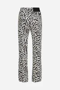 Džínsy Karl Lagerfeld Bw Aop Denim Pants Elektrika Black/White