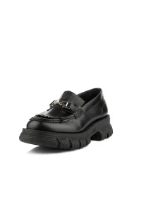 Mokasíny Karl Lagerfeld Precinct Fringe Trim Loafer Black Lthr