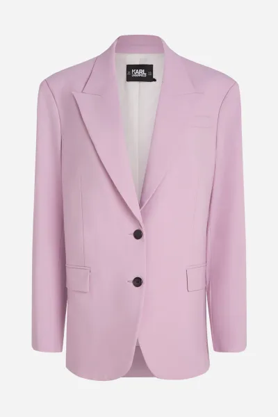 Sako Karl Lagerfeld Hun Kim'S Edit Tailored Jacket Orchid Bouquet