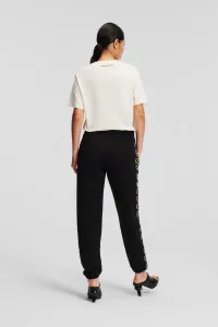 Tepláky Karl Lagerfeld Ikonik 2.0 Outline Sweatpants Black