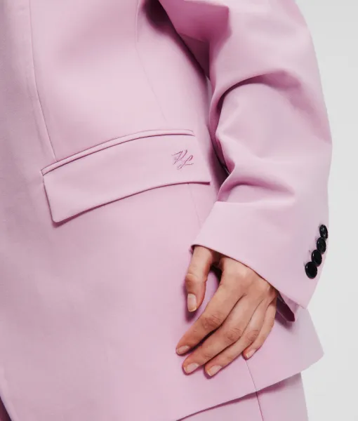 Sako Karl Lagerfeld Hun Kim'S Edit Tailored Jacket Orchid Bouquet