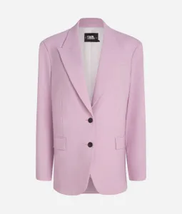 Sako Karl Lagerfeld Hun Kim'S Edit Tailored Jacket Orchid Bouquet