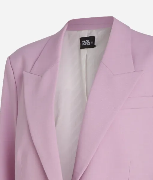 Sako Karl Lagerfeld Hun Kim'S Edit Tailored Jacket Orchid Bouquet
