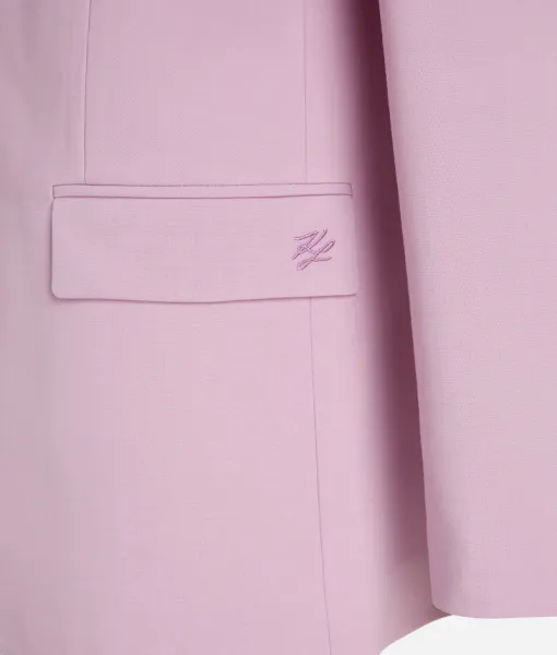Sako Karl Lagerfeld Hun Kim'S Edit Tailored Jacket Orchid Bouquet