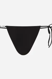 Plavky Karl Lagerfeld Karl Dna Glam String Bottoms Black